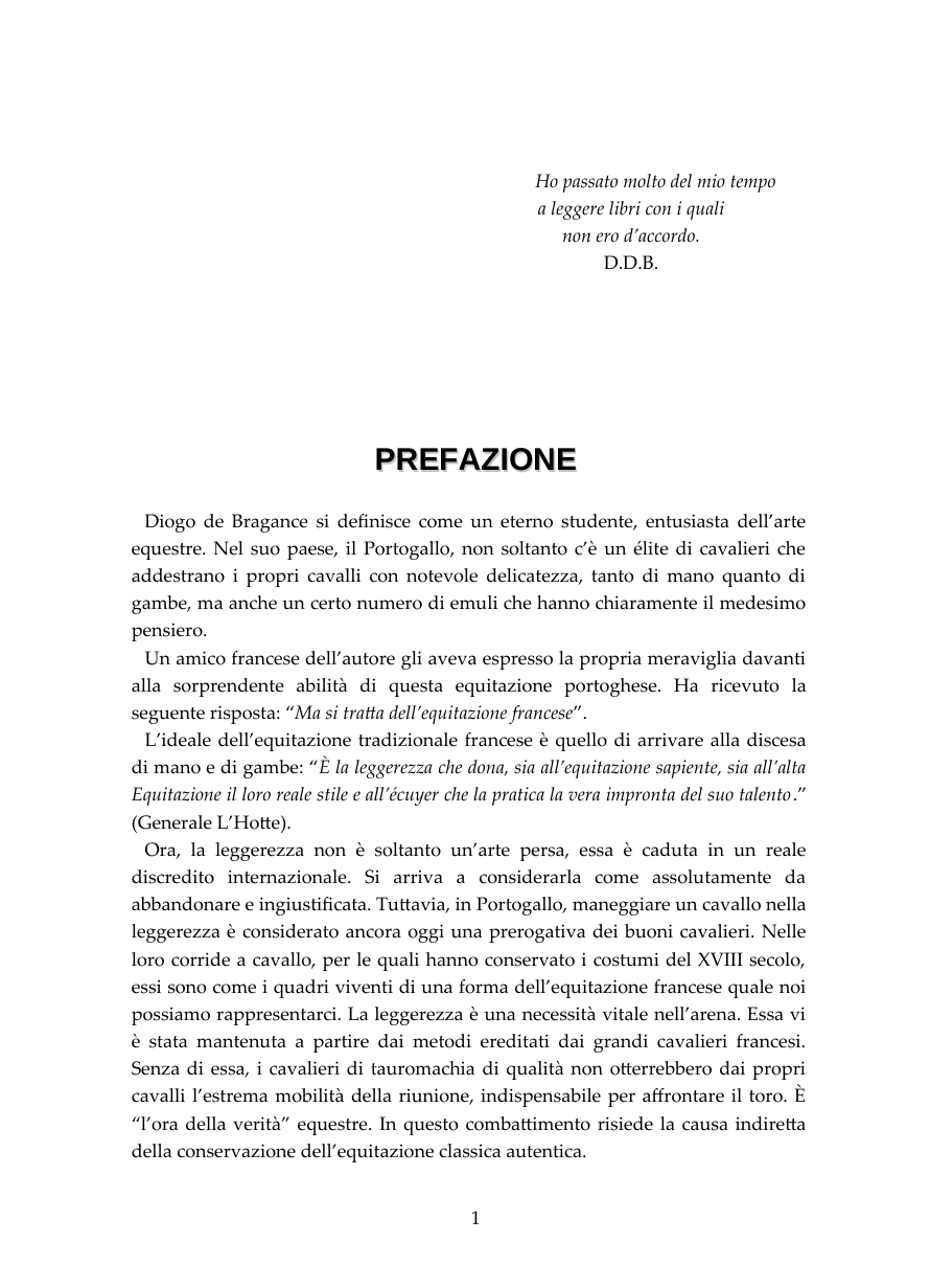 Prefazione pag. 1